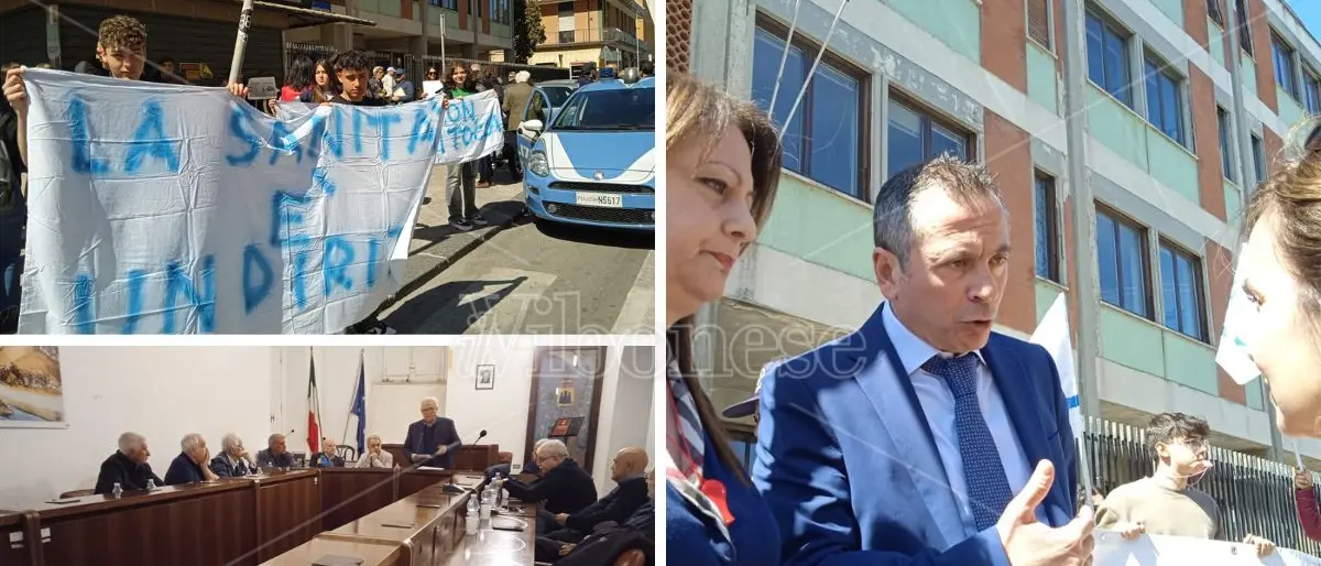 Da Nicotera a Vibo cittadini e associazioni in campo per rivendicare il diritto alla salute - Video