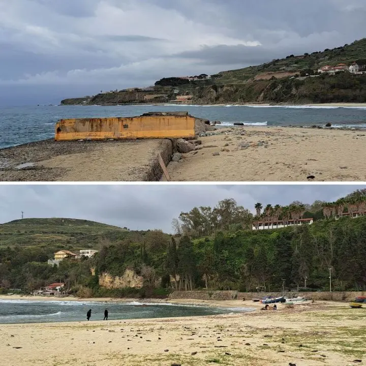 Porto di Sant’Irene, litorale devastato dalle mareggiate. Il sindaco: «Ripercussioni pesanti sul turismo»