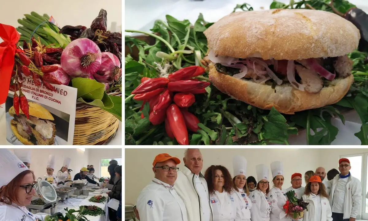 Il panino Mediterraneo premiato ai Campionati nazionali di cucina sbarca a Zambrone