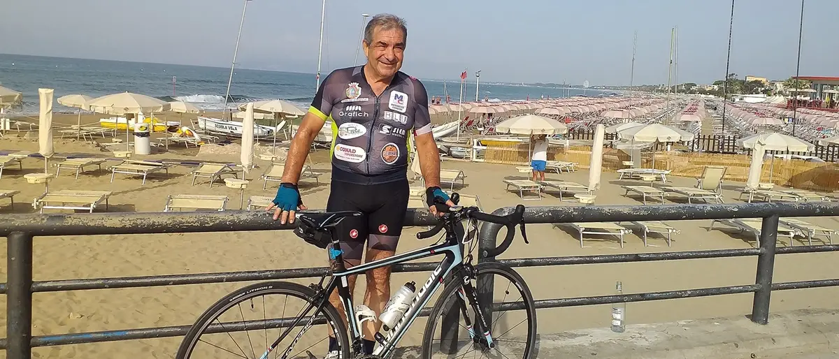 Mille chilometri in bici per sensibilizzare sulla donazione degli organi: tappa pure a Vibo