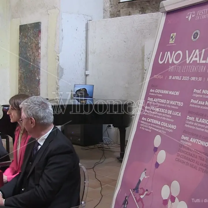 A Tropea la X edizione del Festival nazionale di diritto e letteratura - Video
