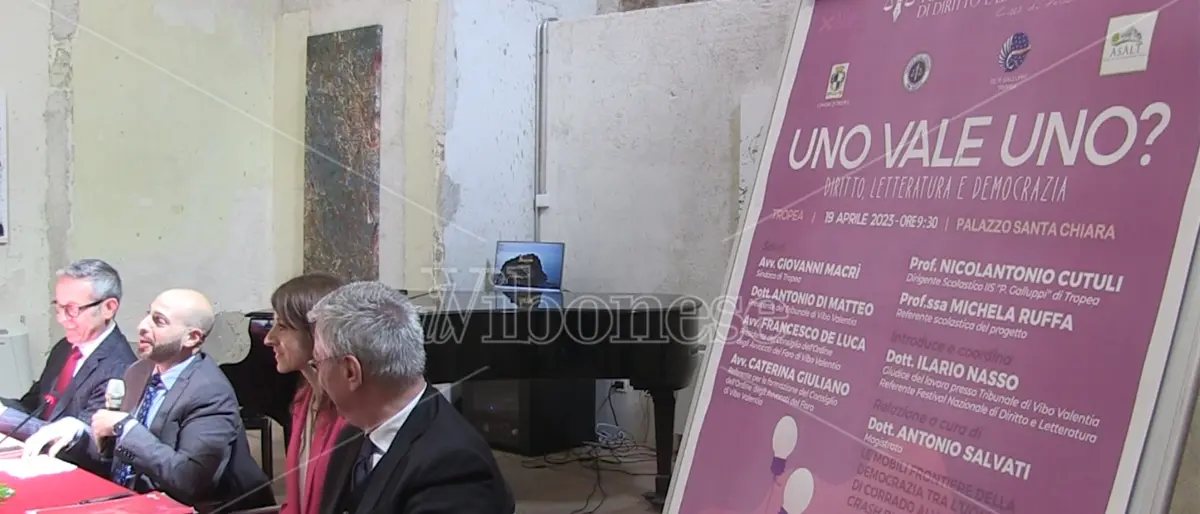 A Tropea la X edizione del Festival nazionale di diritto e letteratura - Video