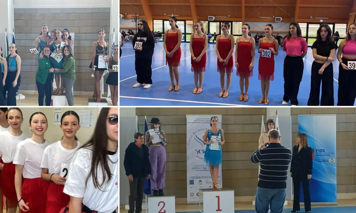 Danza sportiva, terzo e quarto posto regionale per le squadre del “Capialbi” e “Berto”