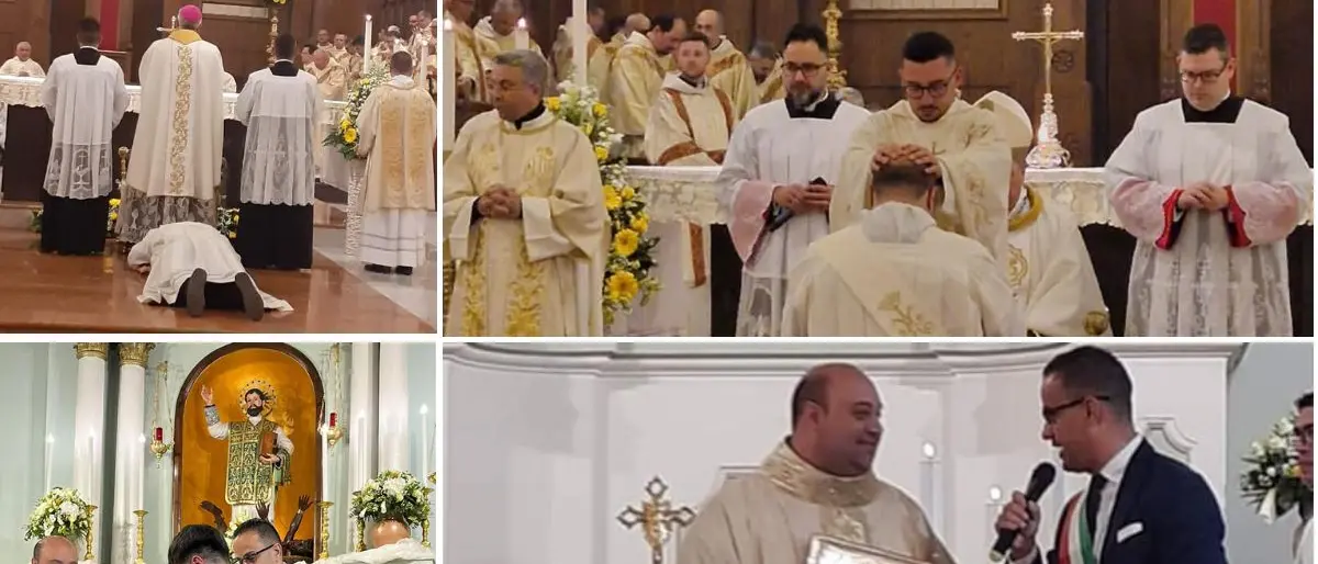 La comunità di Favelloni in festa: il giovane Francesco Colaci diventa sacerdote