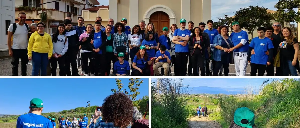 Oltre l’autismo, a Zambrone arrivano i percorsi trekking “Passeggiando nel blu”: «Puntiamo all’inclusività»