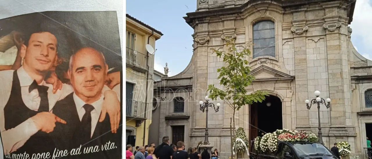 A Serra i funerali di Bruno Vavalà e Nicola Callà, morti in un incidente sulla Trasversale