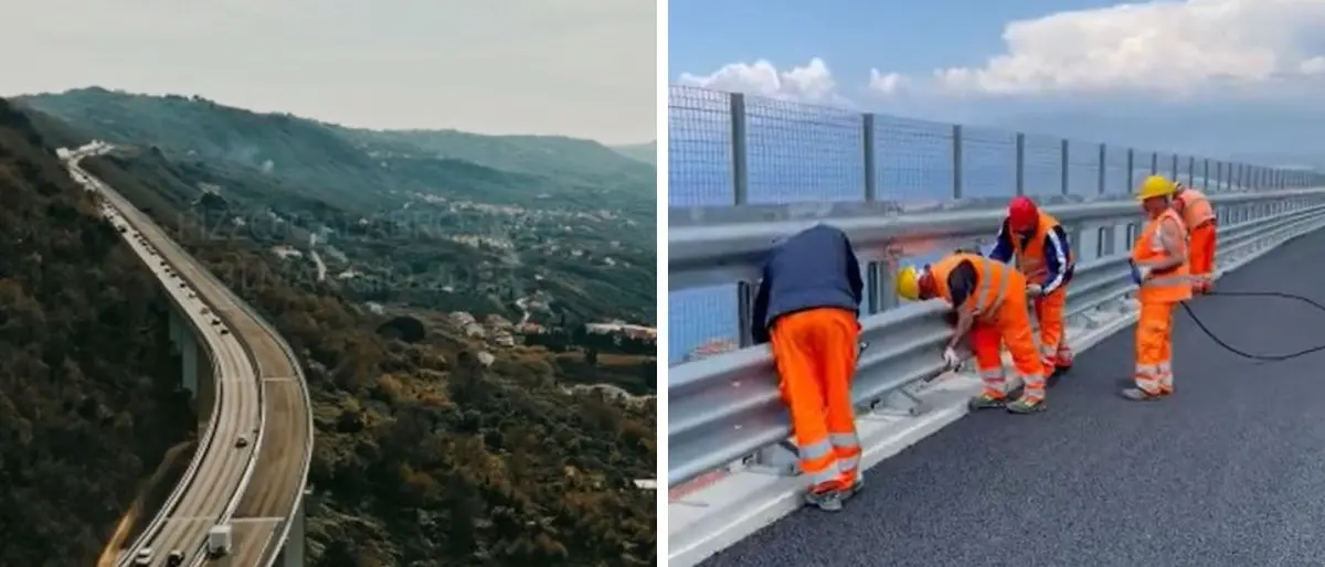 A2, dopo la riapertura del viadotto di Pizzo continuano i lavori di Anas: ecco gli interventi - Video