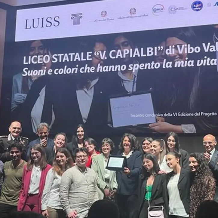 Il Liceo Capialbi di Vibo primo alla Luiss nel concorso “Legalità e merito”