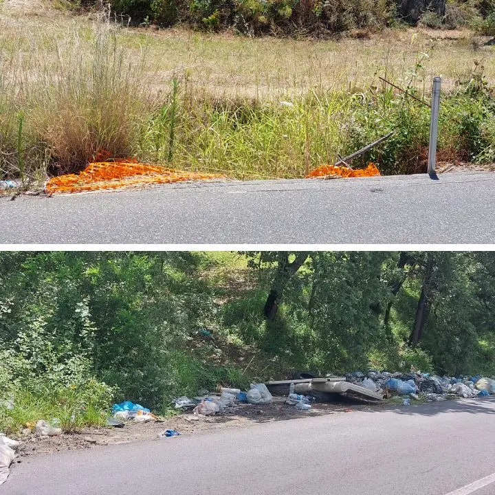 Provinciale Triparni - Porto Salvo, la denuncia: «Strada pericolosa e in stato di abbandono, s'intervenga»