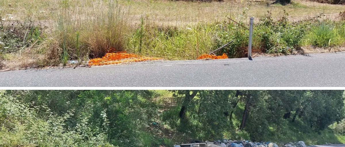 Provinciale Triparni - Porto Salvo, la denuncia: «Strada pericolosa e in stato di abbandono, s'intervenga»