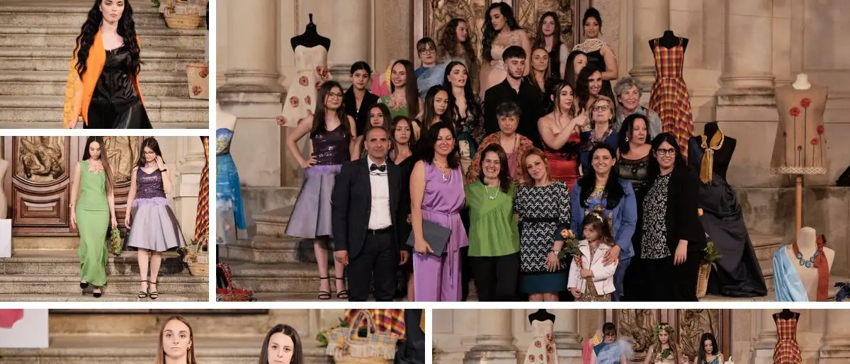 A Monterosso una sfilata con gli abiti creati dagli studenti dell’Istituto De Filippis Prestia di Vibo