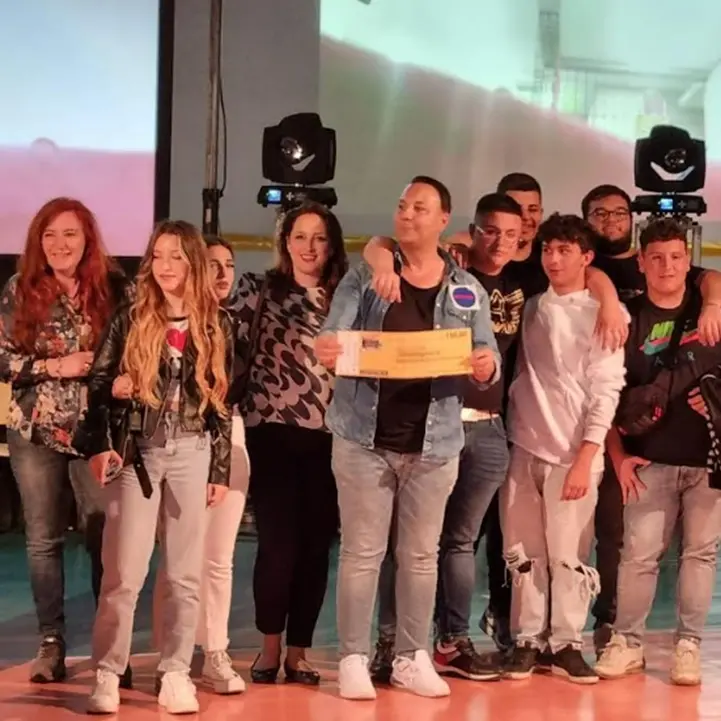 Gli studenti dell'Istituto Industriale vincitori del concorso \"Ciak: un processo simulato…\"