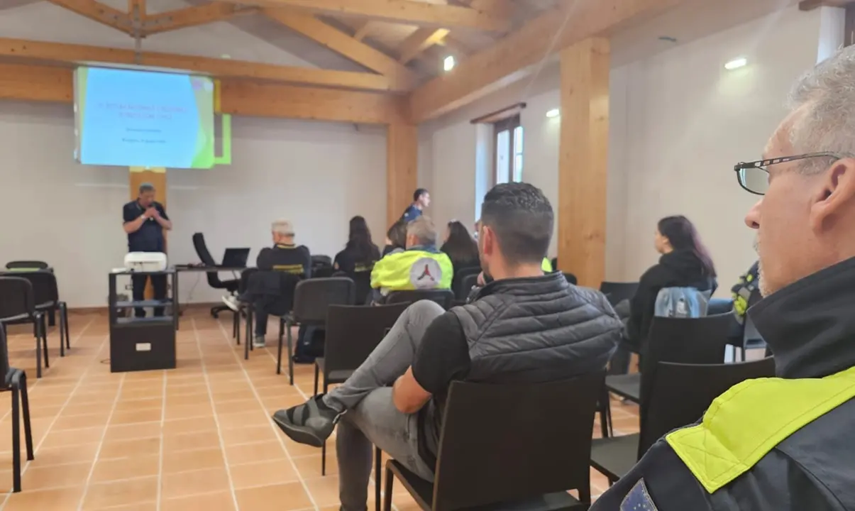 A Mongiana il corso base per i volontari di Protezione civile