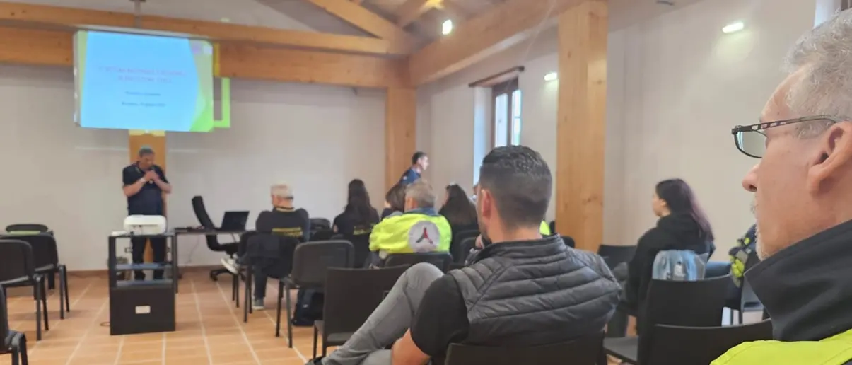 A Mongiana il corso base per i volontari di Protezione civile