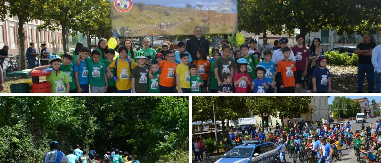 San Costantino Calabro, successo per Bimbinbici con oltre 90 piccoli partecipanti