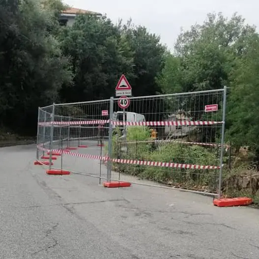 Strada franata a Longobardi, lunedì partono i lavori e arteria off limits