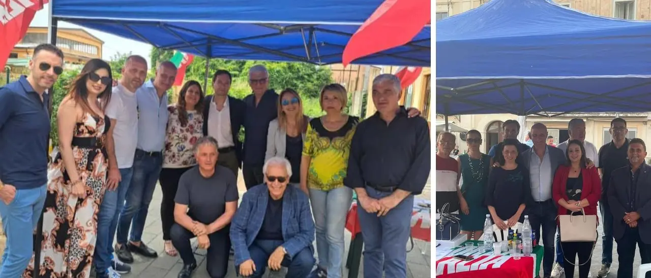 Tesseramento Forza Italia, gazebo a Vibo e Pizzo