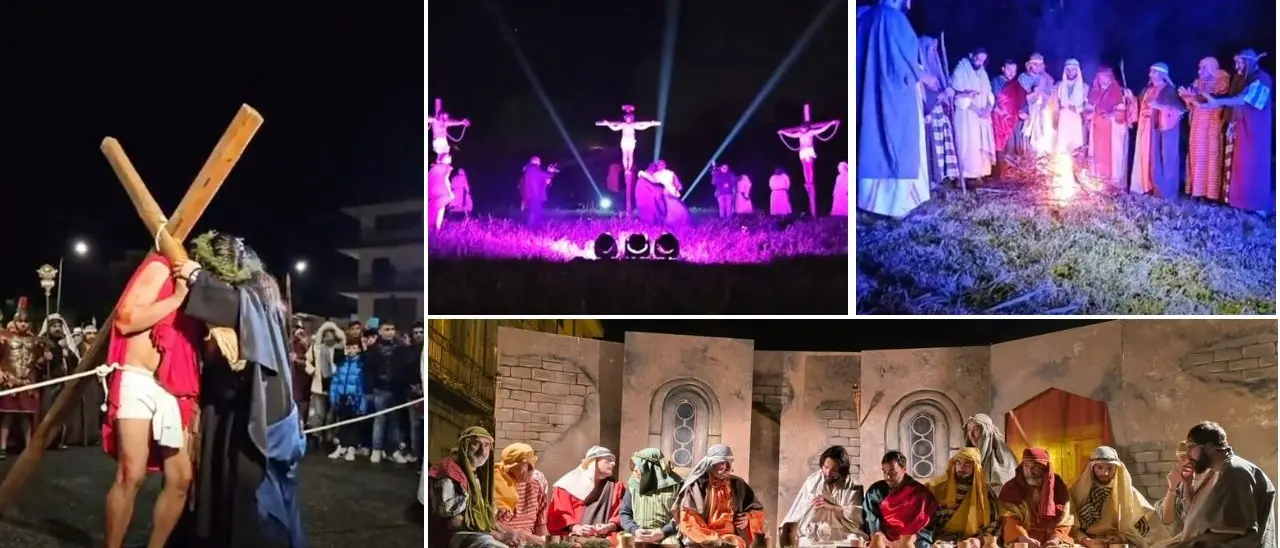 Fede e tradizioni, a San Calogero la Passione vivente riscuote consensi - Foto