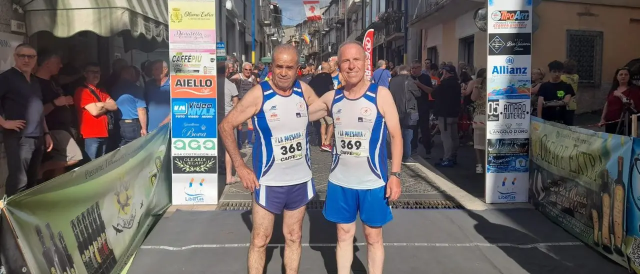 Corsa, ottimi piazzamenti per l'Atletica San Costantino Calabro alla \"Pesana\"