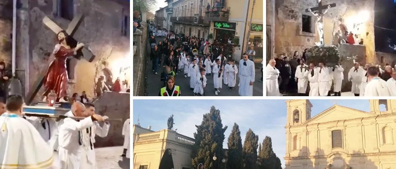Le Vare, a Vibo fiumi di fedeli per la tradizionale processione del Venerdì Santo