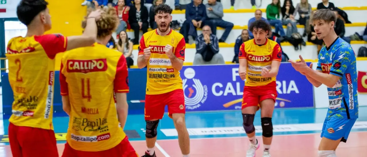 Volley, battuta d’arresto per la Tonno Callipo contro il Lamezia