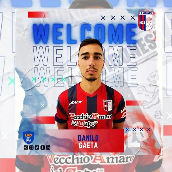 La Vibonese punta su Danilo Gaeta: l’esterno offensivo nuovo giocatore rossoblù