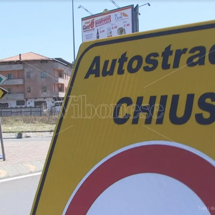 Autostrada chiusa per una notte tra Sant'Onofrio e Rosarno: sarà effettuata un'esercitazione nella galleria San Francesco