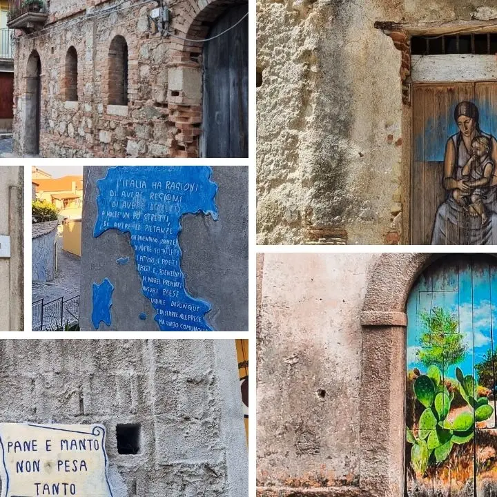 Zungri, il percorso delle Porte dipinte si arricchisce: piccoli artisti in campo per realizzare una nuova opera