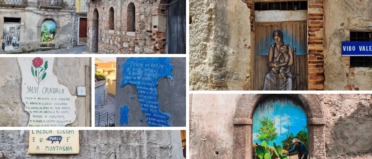 Zungri, il percorso delle Porte dipinte si arricchisce: piccoli artisti in campo per realizzare una nuova opera