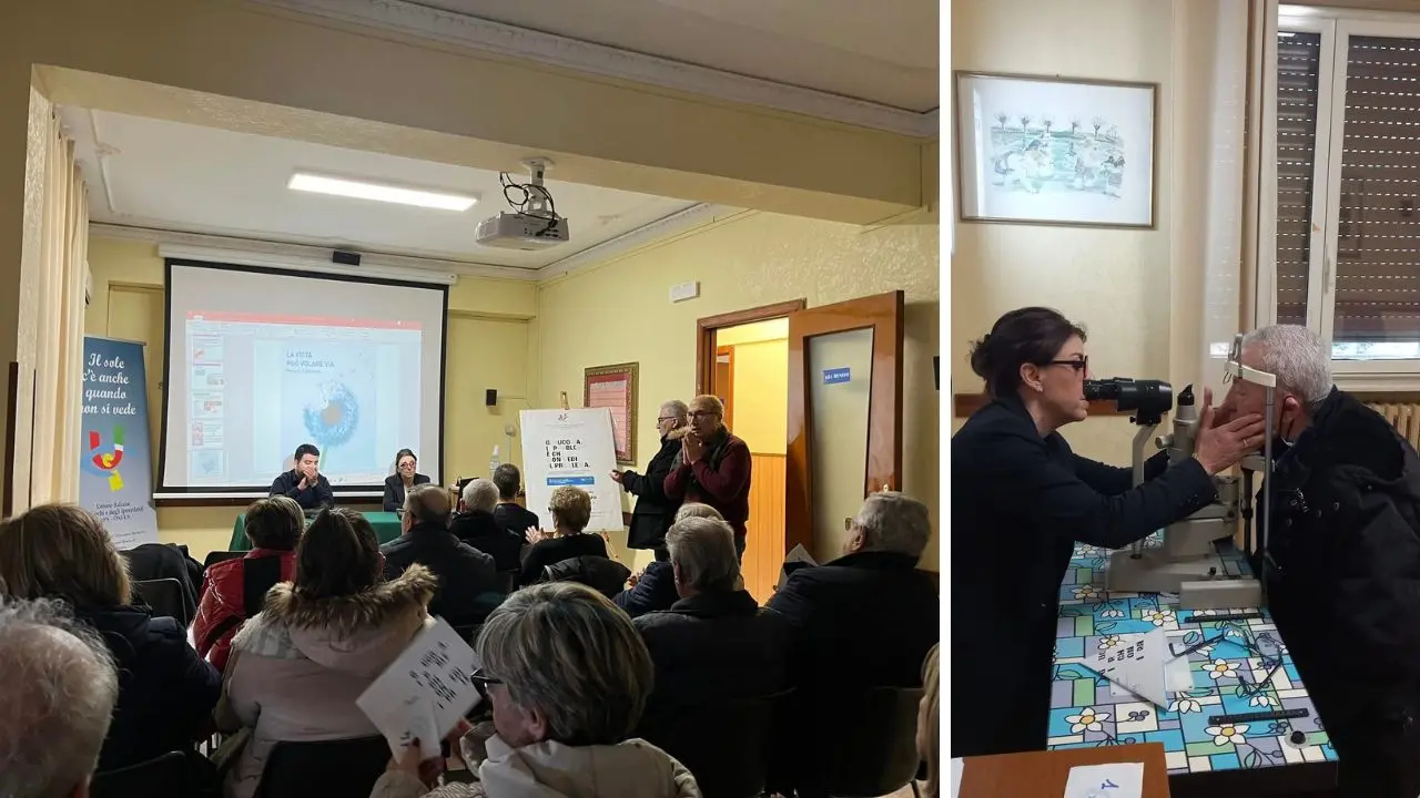 Glaucoma e prevenzione, l'Unione ciechi di Vibo in campo con screening gratuiti