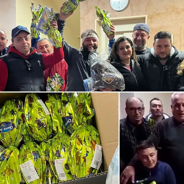 Uova di Pasqua e dolciumi, i doni di due volontarie di Mantineo per i ragazzi del centro Maranathà