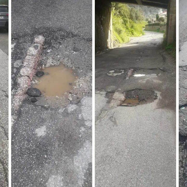 Voragini e degrado lungo le strade del Vibonese, i cittadini: «S'intervenga»
