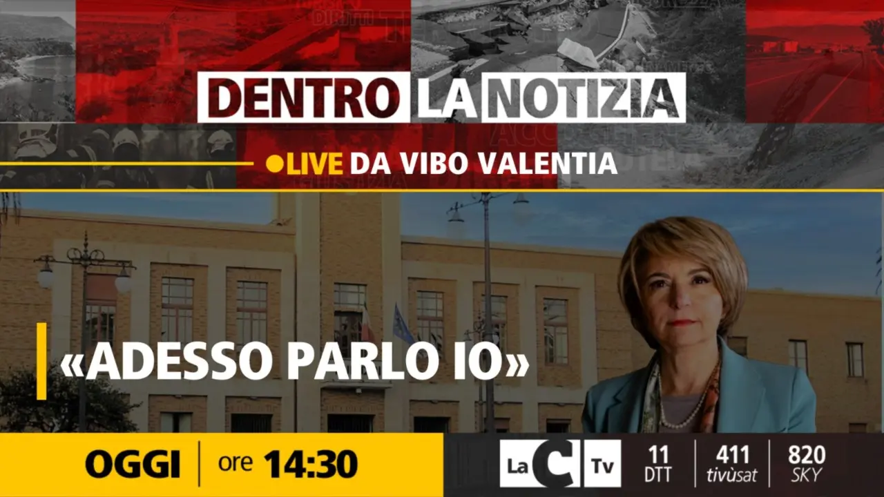 «Adesso parlo io»: il sindaco di Vibo Maria Limardo ospite di Dentro la notizia