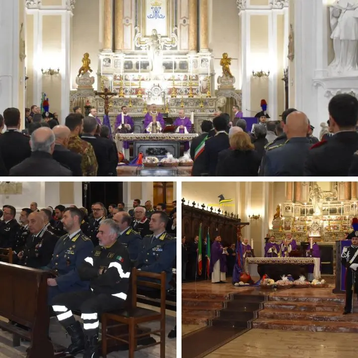 Verso la Pasqua, a Vibo celebrazione eucaristica interforze