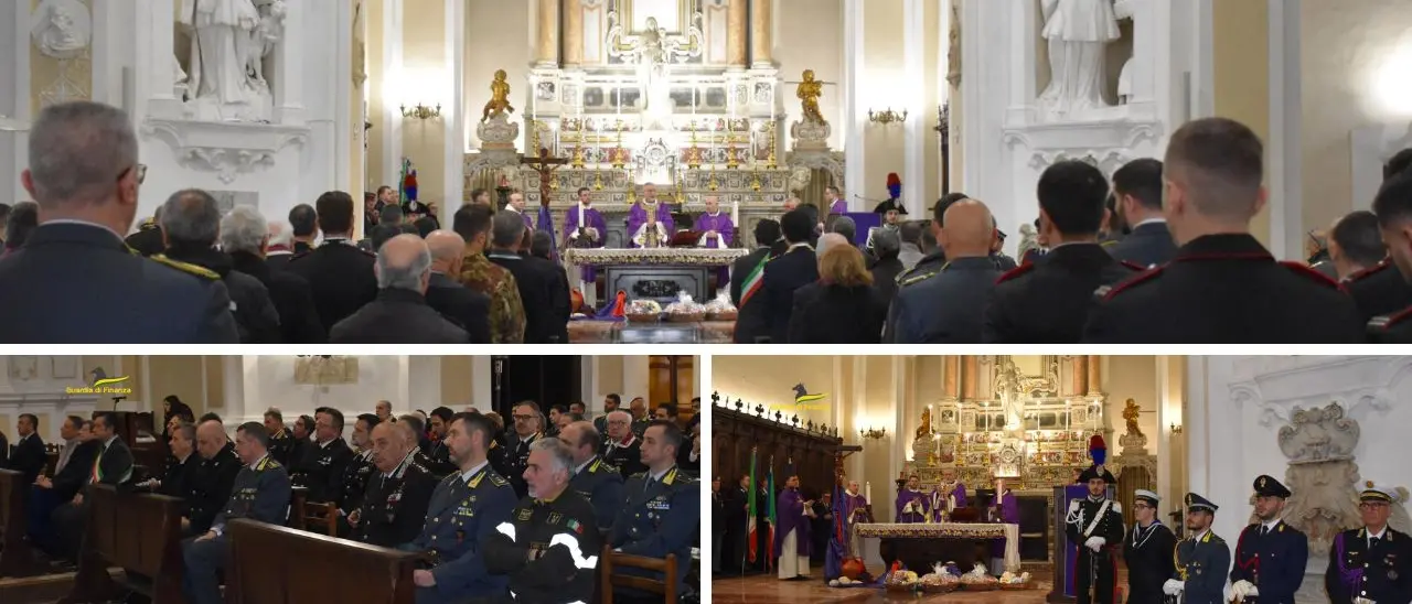 Verso la Pasqua, a Vibo celebrazione eucaristica interforze