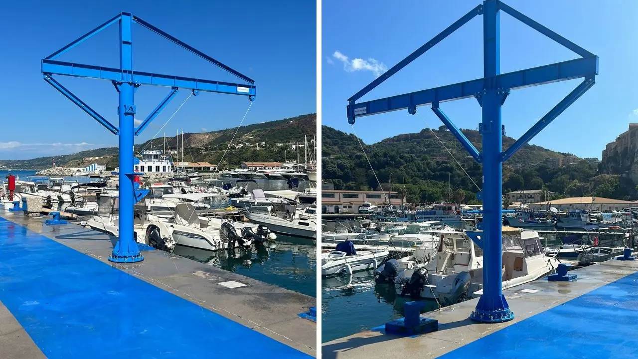 Tropea, al porto area attrezzata per favorire imbarco-sbarco di diportisti con disabilità