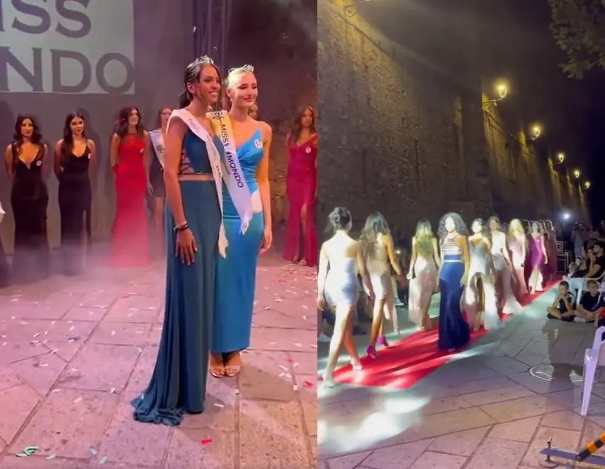 Miss mondo Calabria, nella prima tappa di Nicotera trionfa la 17enne Sara Palumbo