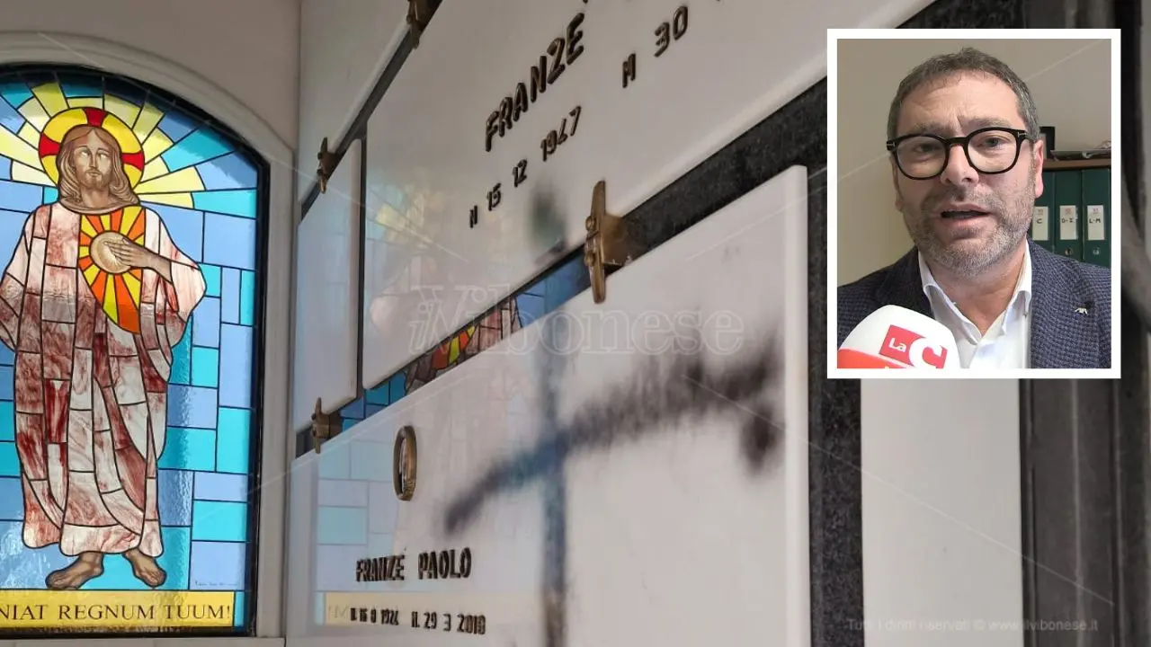 Vandalizzata la tomba dell'ex sindaco di Stefanaconi, parla il suo fraterno amico - Video