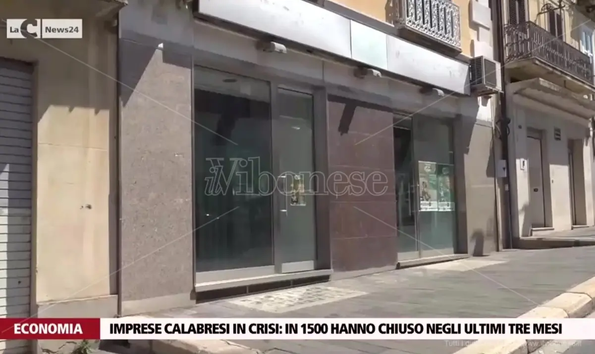 Imprese calabresi in crisi: in 1500 hanno chiuso negli ultimi tre mesi - Video