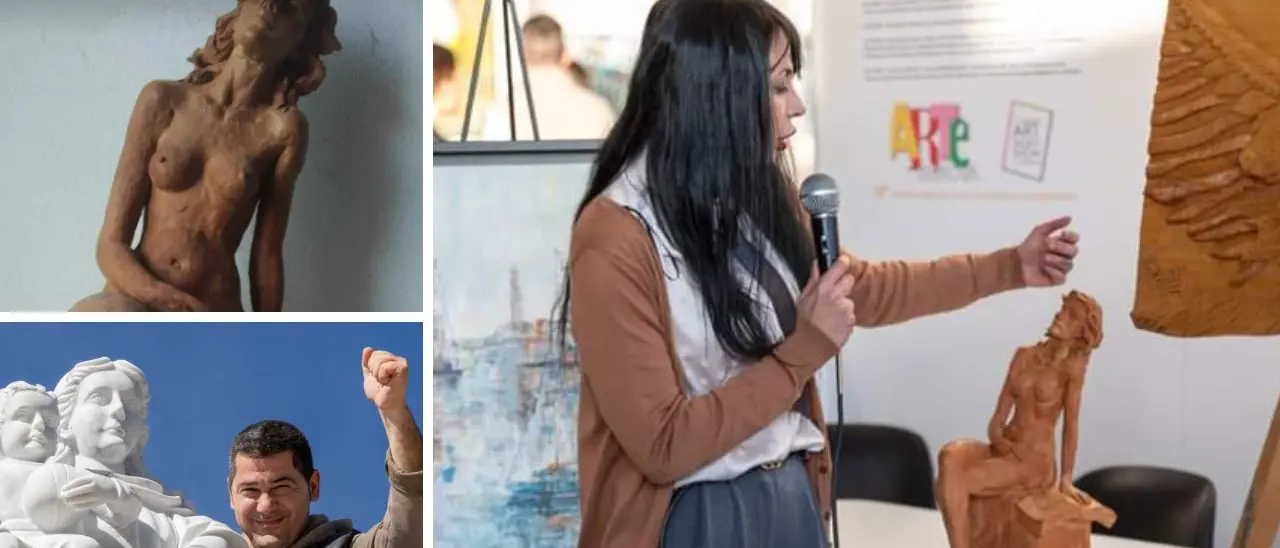 ArteGenova, l’opera dello scultore vibonese Tonino Gaudioso in Liguria