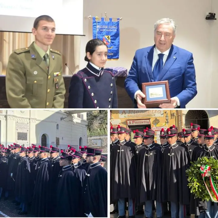 Gli allievi della scuola militare “Nunziatella” accolti a Pizzo