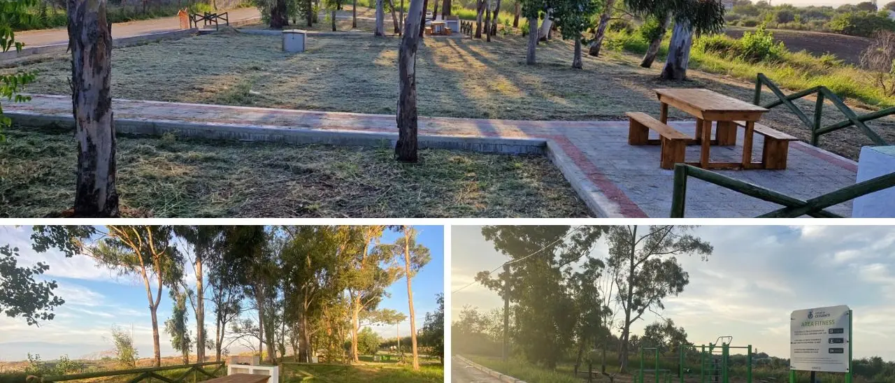 Pannaconi, completati i lavori per la creazione di un’area fitness e una zona pic-nic