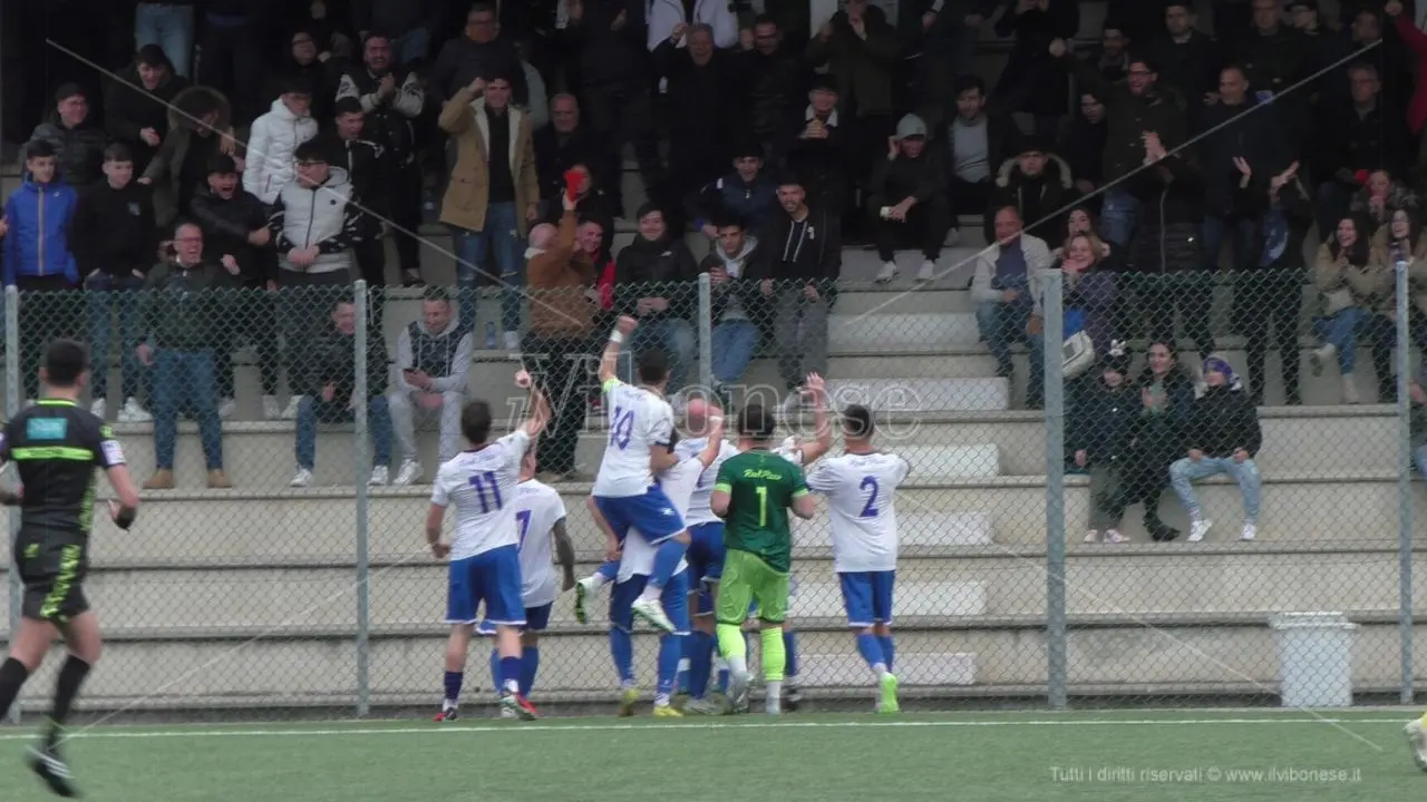 Prima categoria: la Real Pizzo batte per 1-0 la capolista e avvicina la vetta - Video