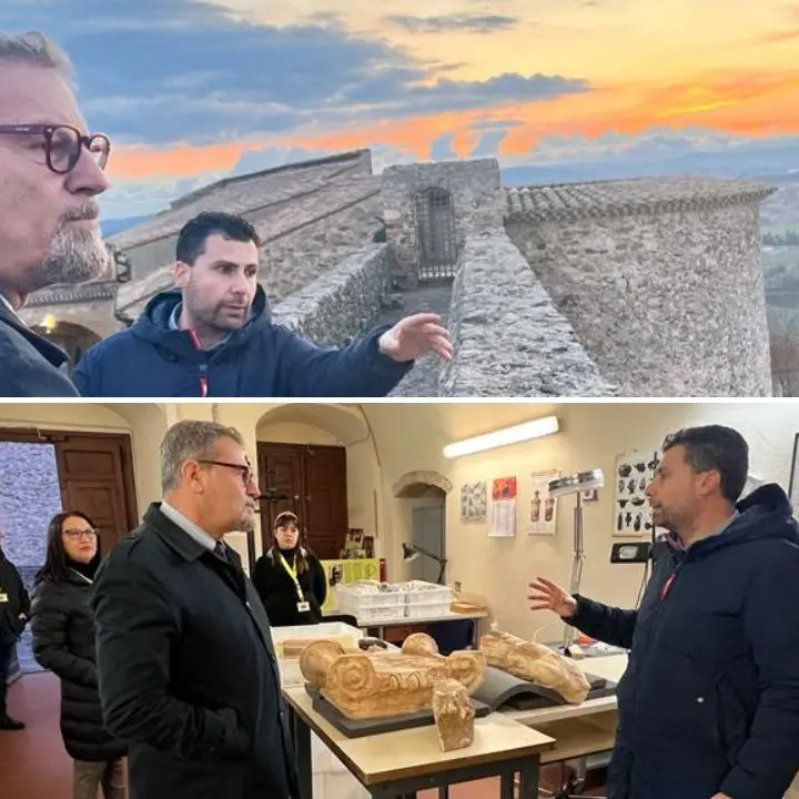 Musei Calabria, il direttore generale Osanna fa tappa anche al castello di Vibo