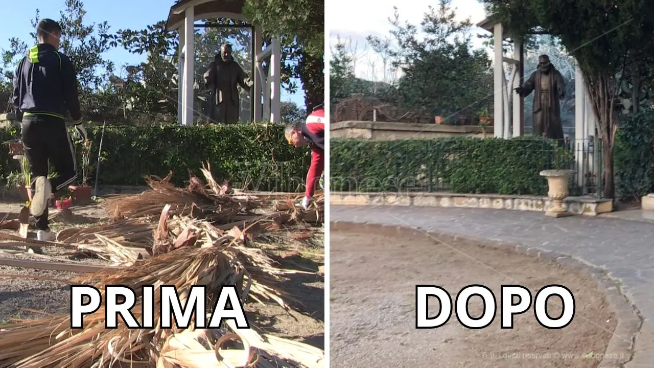 Un angolo di Vibo Marina, preda del degrado, rinasce grazie all'impegno di bambini e genitori - Video