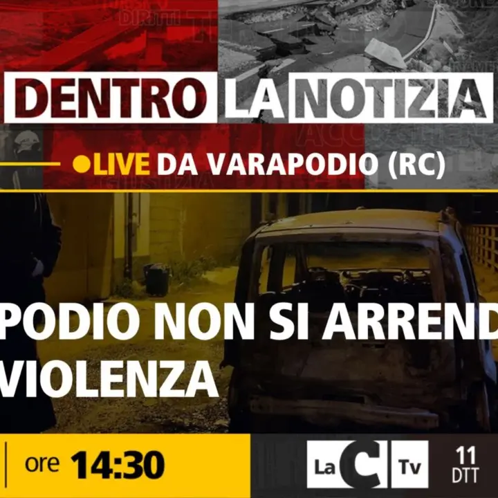 Intimidazione a parroco nel Reggino, le telecamere di Dentro la notizia a Varapodio