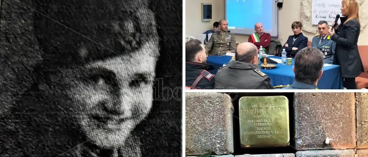 A Limbadi una pietra d’inciampo per Pantaleone Sesto, il ventenne morto nel lager di Dachau