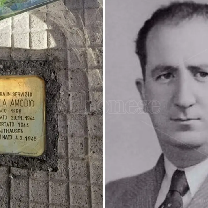 Una pietra d’inciampo dedicata al commissario di polizia di Pizzo morto in un lager: la cerimonia a La Spezia