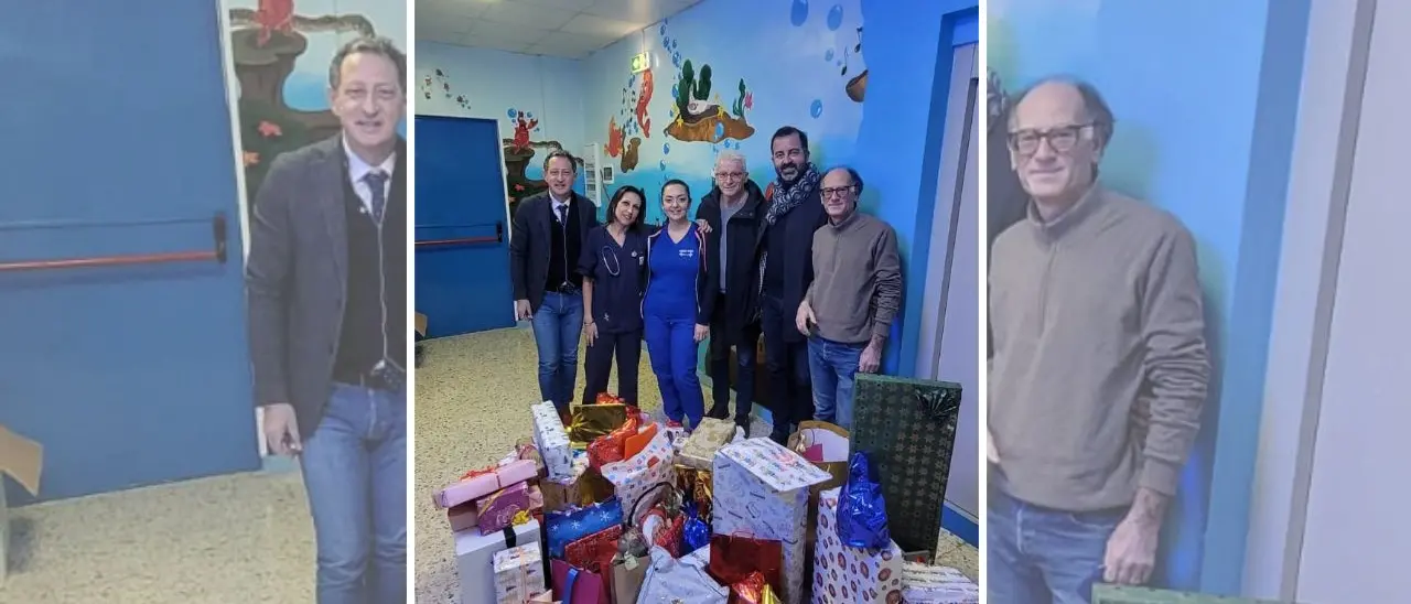 Doni per i piccoli degenti dell’ospedale di Vibo: l’iniziativa di tre associazioni di Acquaro