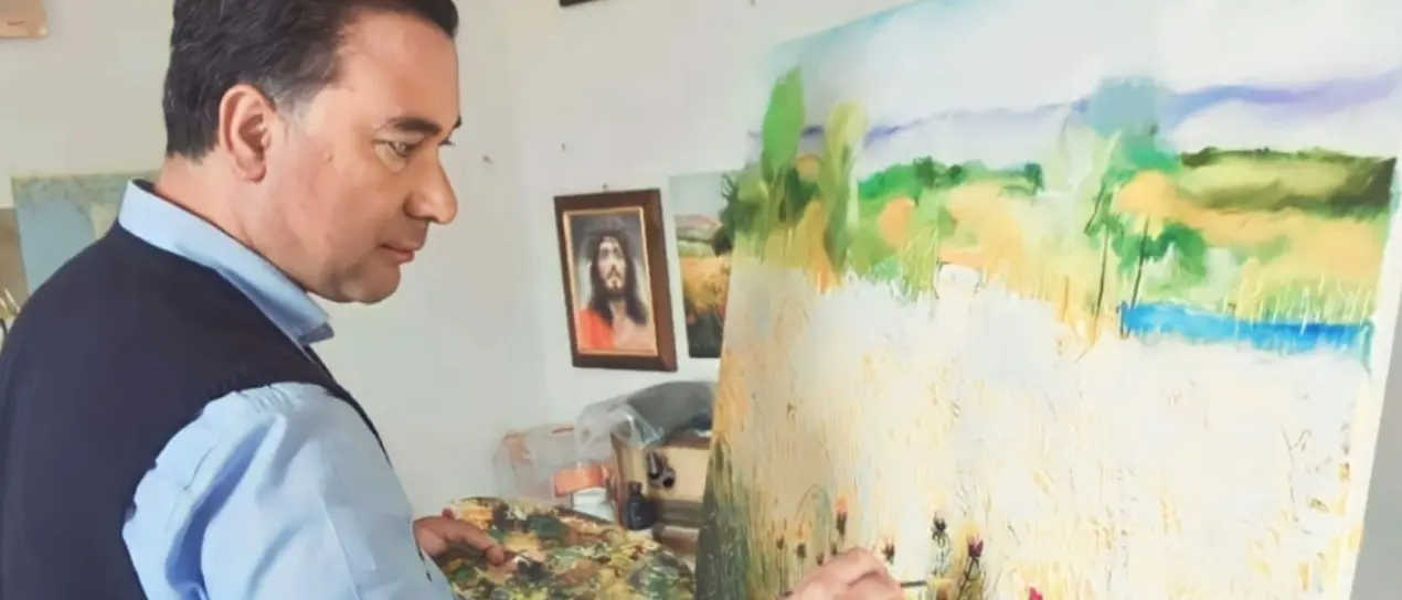 “Arte d’autunno”, il vibonese Liguori premiato a Roma per un’opera sui panorami calabresi